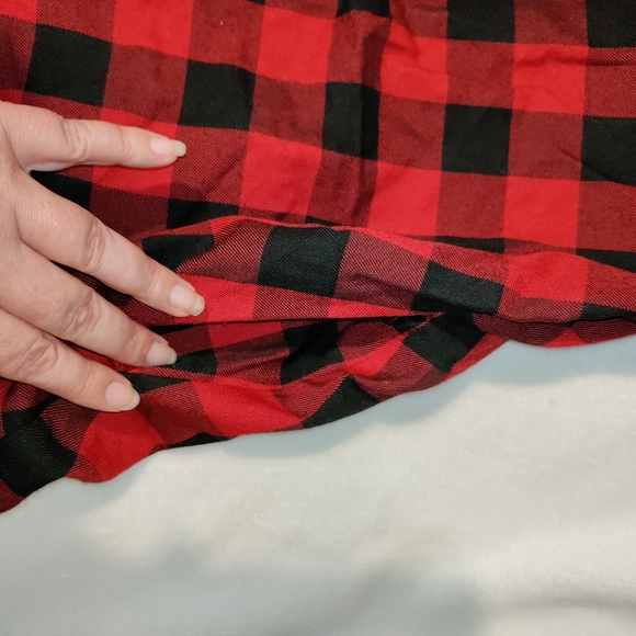 Hot Topic buffalo plaid jumper dress - Picture 5 of 6